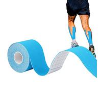 Cinta Kinesiología Tape, Venda Neuromuscular Adhesiva, Alivio Dolor Muscular, Elásticas, Impermeable, Vendaje Kinesiológico, Apto Para Múltiples Zonas, Rollo, 2.5cmx5m, Azul