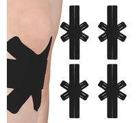 Cinta Kinesiológica para Rodilla Tiras Precortadas Elásticas 4 Piezas