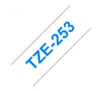 Cinta laminada brother tze253 24mm x 8m