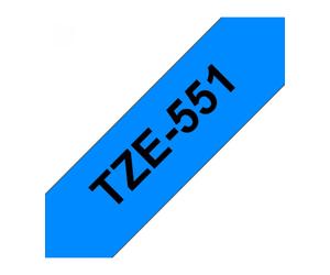 Cinta laminada brother tze551 24mm x 8m