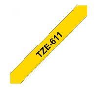Cinta laminada brother tze611 6mm x 8m