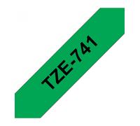 Cinta laminada brother tze741 18mm x 8m