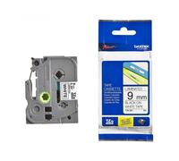 Cinta laminada original brother tze-221/ blanca