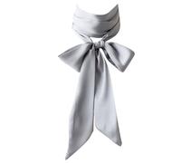 Cinta Larga Diadema Bufanda Para Cuello Mujer Cinta Ajustada Corbata Cabello Bufanda De Seda Elegante Titular Atado A Mano Corbata Liso Mujer Niña