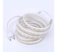 Cinta LED, banda LED, diadema LED, brillante diadema LED 220 V AC 5730 180 leds/m IP68, tira de luz LED brillante diadema (25 m) (blanco frío)