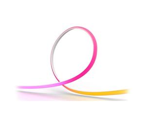 Cinta luminosa Philips OmniGlow RGB 3 m LED regulable blanco silicona IP20