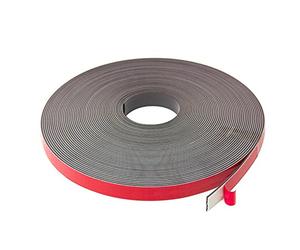 Cinta Magnética Flexible Magflex® Con Espuma Auto Adhesiva Diseñada Para Proporcionar Un Fuerte Agarre en Las Superficies de Metal Magnético - Auto -Cojinete - 19mm de Ancho de Longitud