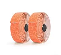 Cinta Manillar Bici EVA Ligera Duradera 210cm Negro | EVA ligero, absorción golpes, reduce fatiga manos, 210cm largo, instalación rápida con sellado(Orange)