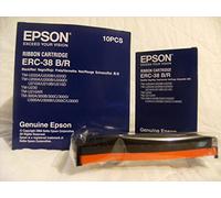 Epson Cartucho ERC38BR para TM-300/U300/U210D/U220/U230, negro/rojo