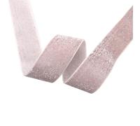 Cinta Metálica Brillante 10 yardas de cinta terciopelo con alambre dorado y plateado 10/15/20/25/38 mm for decoración, encaje costura vestidos, zapatos, sombreros manualidades(Color-11,25mm)