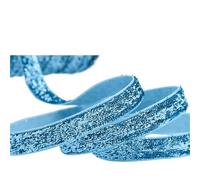 Cinta Metálica Brillante Cinta de terciopelo brillante, cinta ancha encaje, adorno tela, lentejuelas metálicas, cintas nailon for manualidades, 9, 16, 25, 38, 100 yardas(Color-14,25mm 100yards)