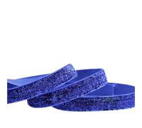 Cinta Metálica Brillante Cinta de terciopelo brillante, cinta ancha encaje, adorno tela, lentejuelas metálicas, cintas nailon for manualidades, 9, 16, 25, 38, 100 yardas(Color-02,16mm 100yards)