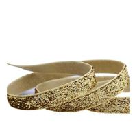 Cinta Metálica Brillante Cinta de terciopelo brillante, cinta ancha encaje, adorno tela, lentejuelas metálicas, cintas nailon for manualidades, 9, 16, 25, 38, 100 yardas(Color-03,32mm 50yards)