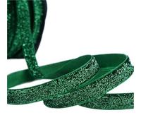 Cinta Metálica Brillante Cinta de terciopelo brillante, cinta ancha encaje, adorno tela, lentejuelas metálicas, cintas nailon for manualidades, 9, 16, 25, 38, 100 yardas(Color-07,25mm 100yards)