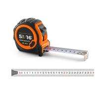 Cinta Métrica 5 m Profesional - Flexómetro 5 Metros de Acero Resistente, Doble Escala Métrica/Pulgadas, Bloqueo Preciso, Carcasa Antigolpes para Hogar, Construcción y Taller