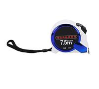 Cinta Métrica 7,5 m x 25 mm, Flexómetro Acero Inoxidable con Funda PC - Alta Precisión, Durable y Portátil para Carpintería y Decoración (7,5M*25MM)