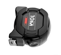 Cinta métrica autoblocante con revestimiento fluorescente optimizada para estabilidad y visión durante un uso prolongado en condiciones de taller o sitio con poca luz (10 m)