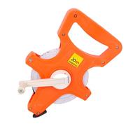 Cinta métrica, carrete abierto, doble cara, fibra de vidrio, herramienta de medición multiusos retráctil