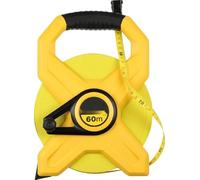 cinta métrica - cinta métrica de 60 m, con hoja de metal, resistente, ideal para mediciones precisas en construcción y bricolaje.