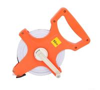 Cinta métrica compacta con manivela ergonómica para un uso cómodo, perfecta para ingenieros y actividades al aire libre (50 m)