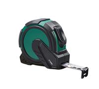 Cinta métrica compacta con retracción y bloqueo | Retráctil de acero inoxidable compacto con bloqueo automático para bricolaje Carpintería y mejora del hábitat