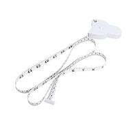 Cinta métrica corporal, multiusos, portátil, práctica, cinta métrica suave para manualidades, para coser y medir el cuerpo(One side cm and one inch scale tape)