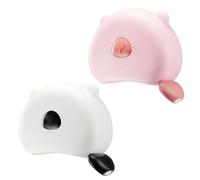 Cinta Métrica Corporal Retráctil 150 cm, Doble Escala para Costura y Sastrería, Cierre Magnético - Flexómetro para Hogar y Profesionales de la Costura Measure Tape (2, Pink,Blanco, 150cm)