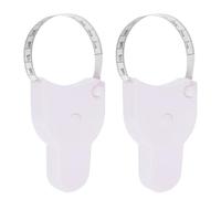 Cinta Metrica Corporal, Suiyeejan 150 cm Cinta Métrica de Cuerpo Retráctil, Cinta Métrica Suave, para Medidas Corporales Y Pérdida de Peso, Costura, Manualidades, Sastre, Ropa (Blanco, 2 Piezas)