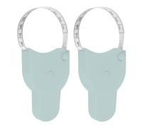 Cinta Metrica Corporal, Suiyeejan 150 cm Cinta Métrica de Cuerpo Retráctil, Cinta Métrica Suave, para Medidas Corporales Y Pérdida de Peso, Costura, Manualidades, Sastre, Ropa (Azul Claro, 2 Piezas)