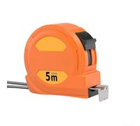 Cinta métrica de 5 m y 10 m fabricada con nailon impermeable para un rendimiento estable durante casos de uso en interiores y exteriores e industriales (C)