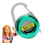 Cinta métrica de 79 pulgadas para sastre, cinta métrica de ropa, cinta métrica de bolsillo con hebilla para ropa, cinta métrica corporal, cinta métrica de costura |