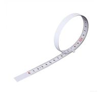 Cinta métrica de acero flexible con marcas de escala inversa para superficies verticales, herramienta de diseño de ingeniería 1 m (B)