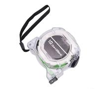 Cinta métrica de acero fluorescente con funcionalidad de doble cara para mediciones convenientes desde ambos lados (5 m x 19 mm)