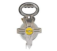 Cinta métrica de acero inoxidable, herramienta de medición métrica retráctil de construcción métrica de acero inoxidable de 50M