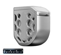 Cinta métrica de acero: regla duradera de 16.4 pies, cinta galvanizada hueca resistente al agua, herramienta de medición resistente con marcas claras, práctica herramienta de dimensión para proyectos