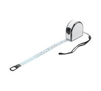 Cinta métrica de acero resistente de 300 cm de diámetro para un tamaño preciso del tronco del árbol y la tubería con botón de bloqueo automático para constructores profesionales