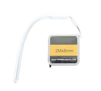 Cinta Métrica de Acero Retráctil en Miniatura en Forma de 2 m con Reglas de Acero de Marcado Transparente Perfecta para Ingenieros y Personal de Mantenimiento Royal Tape Measure