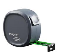Cinta métrica de alta precisión, cinta métrica fluorescente - Cinta métrica autoblocante retráctil - Cinta métrica portátil, cinta métrica enrollable para construcción
