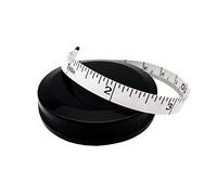 Cinta métrica de cinta métrica para la medición del cuerpo, pequeña cinta métrica para sastres 60 pulgadas, 150 cm, color blanco