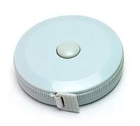 Cinta métrica de cintura, cinta de fibra de vidrio flexible de doble escala de 5 pies para medidas corporales, costura, sastrería y seguimiento de fitness, métrica e imperial (azul nórdico a granel)