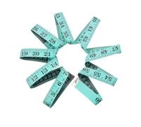 Cinta métrica de costura flexible de 60 pulgadas con indicadores métricos transparentes para sastrería, uso doméstico, herramienta de medición de costura multiusos