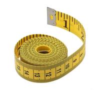 Cinta métrica de costura suave de alta calidad para sastrería para aplicaciones de herramientas, extremos de metal para sastre, costurera, colcha, herramienta flexible para plano o redondeado