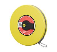 Cinta métrica de fibra de vidrio fácil de usar con mecanismo de rodillo suave y escala de doble cara para una medición precisa de la cinta de manivela