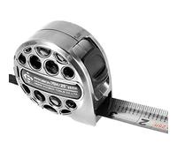 Cinta métrica de metal, 7,5 m, 25 pies, acero inoxidable, diseño hueco con doble cara, impermeable, portátil, regla de medición retráctil para trabajar la madera en el hogar, agricultura, industria,