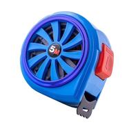 Cinta métrica de metal ligera con sistemas de bloqueo seguro y construcción de acero flexible, cinta métrica retráctil para el cuerpo