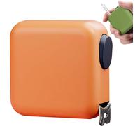 Cinta métrica de seguridad, cinta métrica retráctil de autobloqueo, 3 m, anticortes, segura para niños, antioxidante, a prueba de golpes, para el hogar, carpintero, taller, fontanero y personal de