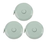 Cinta métrica de tela escandinava de 1,5 m de ABS y PVC permanente para construcción de fibra de vidrio de doble escala para teletrabajo, cinta métrica flexible de fibra de vidrio de PVC