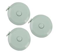 Cinta métrica de tela escandinava de 1,5 m de plástico ABS PVC de fibra de vidrio para construcción de doble escala para teletrabajo, manualidades, dispositivo de medición artística para el hogar