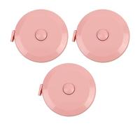 Cinta métrica de tela escandinava de 1,5 m de plástico ABS PVC de fibra de vidrio para construcción de doble escala para teletrabajo, manualidades, dispositivo de medición artística para el hogar