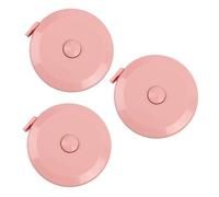 Cinta métrica de tela escandinava de 1,5 m de plástico ABS PVC de fibra de vidrio para construcción de doble escala para teletrabajo, manualidades, instrumento de medición ABS multiusos